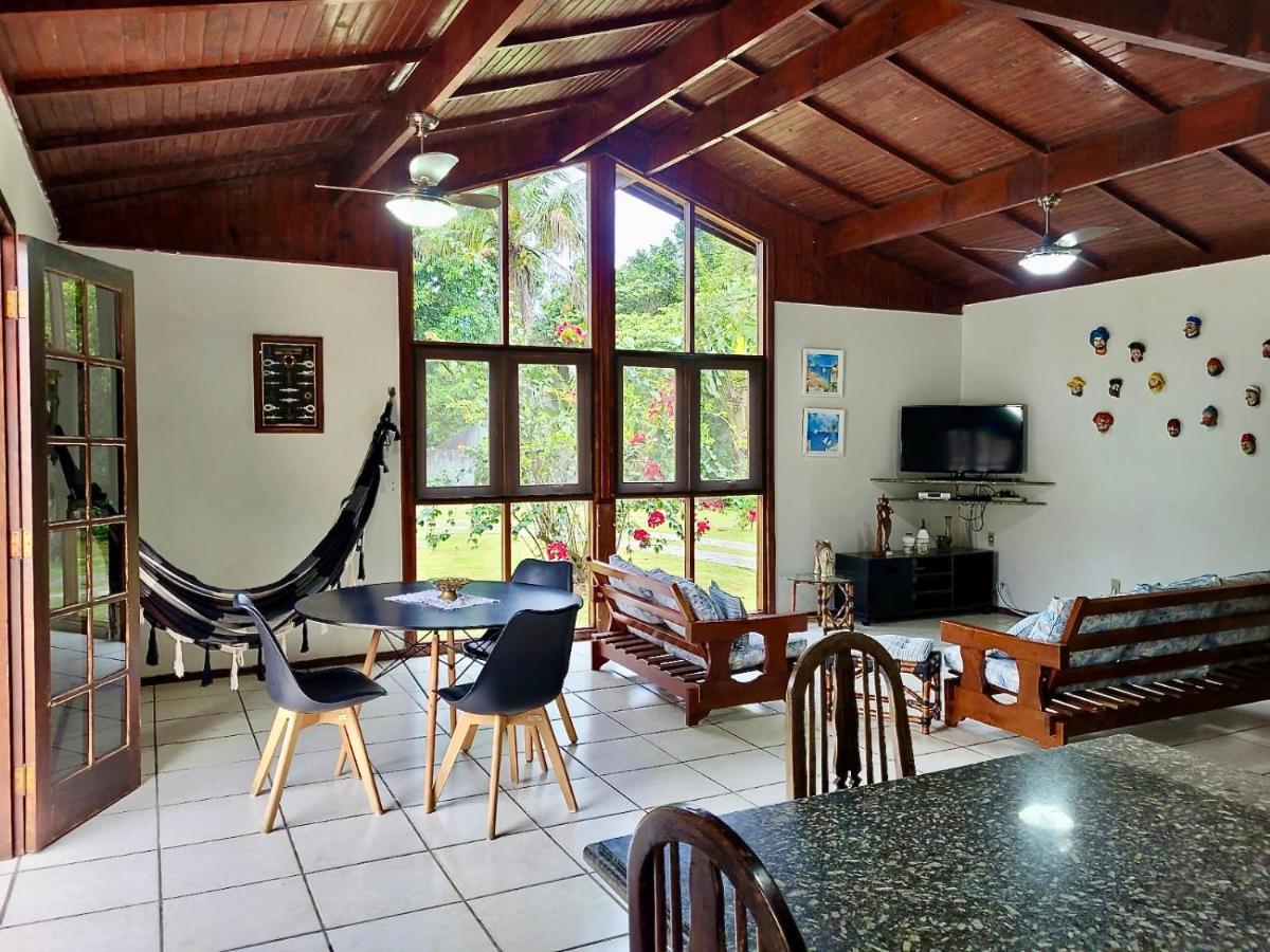 Casa Enorme: Riverside Retreat With Forest Views And High-speed Internet Holiday home Bertioga